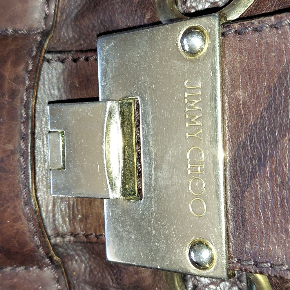 Jimmy Choo Ramona Tote Leather Bag - Picture 16 of 16